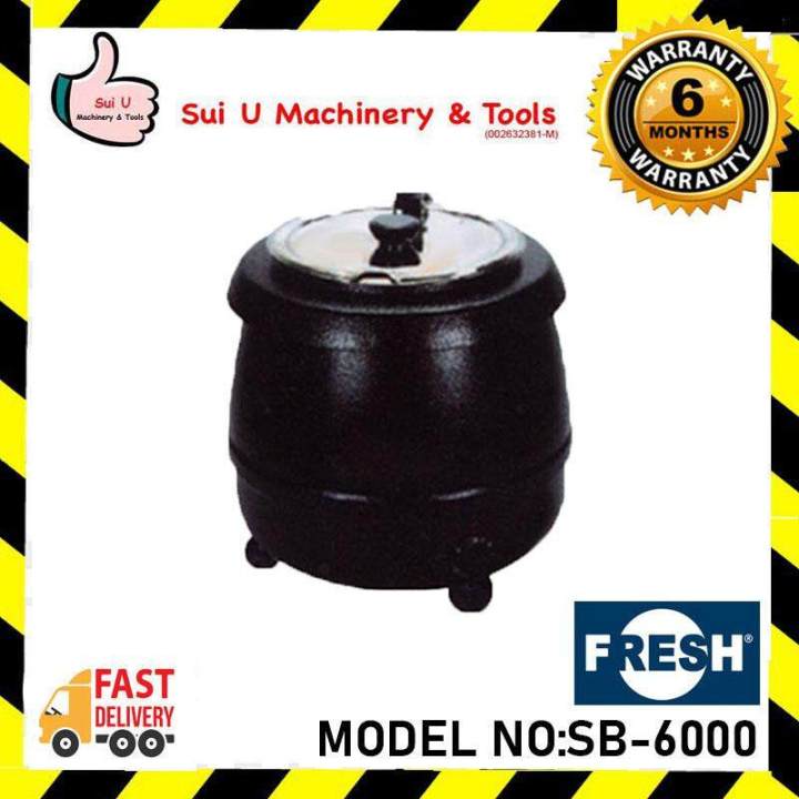 FRESH SB6000 0.4kW/230V/50Hz 10 Litre Soup Kettle Bar & Snack