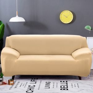 L-shape sofa cover Protector with stretchable Removable elasticity Slipcovers 1/2/3/4 seat