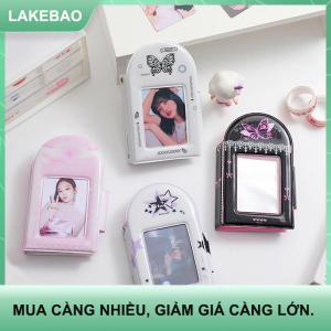 【LAKEBAO】 Ins 3 inch photocard chủ 40 túi Album ảnh Kpop Hàn Quốc thần tượng bưu thiếp thu thập cuốn sách mini instax ảnh ảnh Album