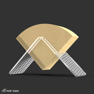 TEMPAT DUDUKAN RAK KOTAK WADAH MENYIMPAN SIMPAN KERTAS SARING SARINGAN KOPI COFFEE COFFE ESPRESSO DRIP TEA INFUSER FILTER PAPER STOCK V60 CLEAR ACRYLIC TRAY HOLDER STAND CASING STORAGE BOX UNIVERSAL MINIMALIS ELEGAN PENYIMPANAN AKRILIK BENING PUZZLE-099