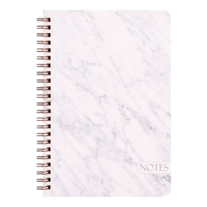 College Ruled Notebook 160 Pages 70gsm Wide Lined Coil Bound Journal Paper Note Book 7x10Inch for Writing Note Taking