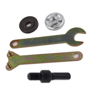 Electric Drill Conversion Angled Grinder Set Metal Connecting Rod for Cutting Disc Polishing Wheel Handle Holder Adapter