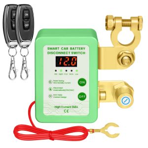 SXKG01 Universal Car Battery Disconnect Power Off Switch 12V 24V 240A Remote Control Anti-Leakage Protector Low Voltage Protection Safety Accessories