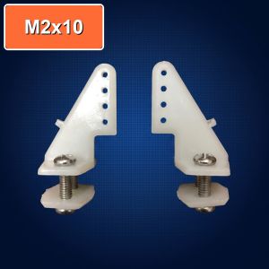 10 Sets/lot With Screws Pin Horns 18x26 4hole L18xW13xH26 RC Airplanes Parts Electric Planes Foam Aeromodelling