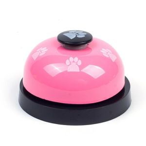 (EFFECTIVE PET TRAINER) WJS Pet Training Bell Ring Toy Cat Train Bell Ring Easy Training Dog Train Bell Ring Paw Print Bell Ding Interactive Toys Durable Metal Build Loceng Latihan Kuching Loceng Latihan Anjing MULTICOLOR [FREE RM50 VOUCHER]