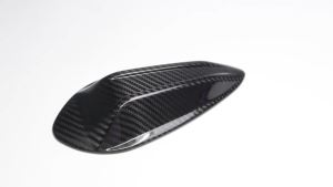 mv1 Carbon Fiber Car Roof Shark Antenna Signal Aerials Stickers Fin Cover Trim For BMW 3 Series i3 4 Series i4 2023 2024 2025 9P4H3