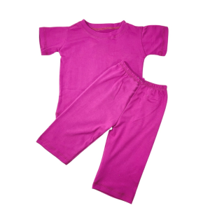 KIDS PLAIN TSHIRT TERNO PAJAMA PAMBAHAY PANGAWRA PANGALIS