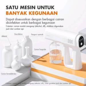 Nano Spray Electric UV / mesin Semprotan UV original Semprot Disinfeksi kuman bakteri virus Penyemprot Nano kabut Cahaya Biru Pensteril Elektronik Dalam Ruangan Pencegahan Epidemi Rumah Tangga