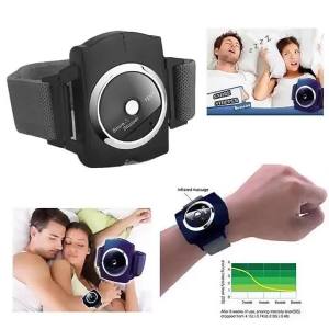Professional Electronic Auto Anti Snore Wristband New Cessation Solution Sleeping Night Guard Aide Snore Go Away Biosensor