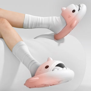 NQshop NEW รองเท้าแตะแฟชั่นคูณผู้หญิง ดีไซน์ปลาฉลามสุดน่ารักรุ่นใหม่มาพร้อมสีพาสเทลสีใหม่น่ารักสเใสกว่าเดิม เพิ่มราคาน่าจัดมากสั่งเลย