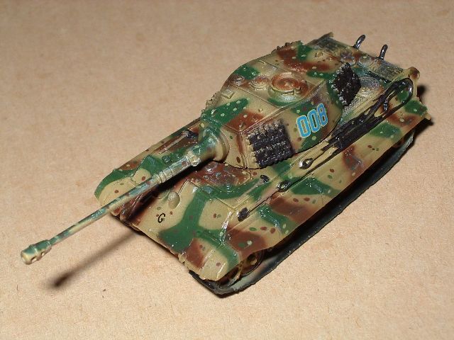 Veyron 1/144 CANDO 3rd Japanese version of German Tiger King tanks ...