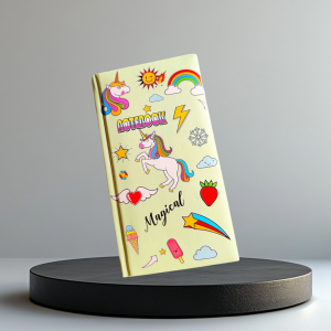 Flamingounicornsucculent notebook 6.3 x 3.4inch size journaldiarynotespocket