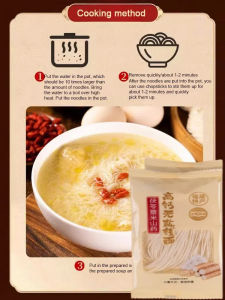 Highcalcium Poria Jobs Tears Saltfree Longshu Yam Noodles