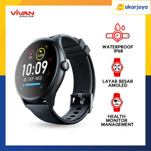 VIVAN VWY27 Smart Watch AMOLED 100+ Sports Mode Waterproof IP67 Professional Health Monitoring Battery Up To 7 Days