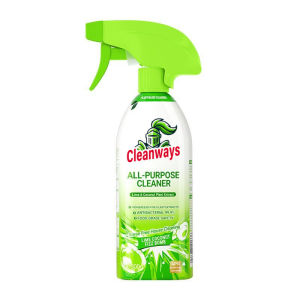 Cleanways All-Purpose Cleaner with Natural Botanical Fragrance for a Cozy Home Lime & Coconut Top Notes Green Tea & Jasmine Middle Notes Pine Base Notes