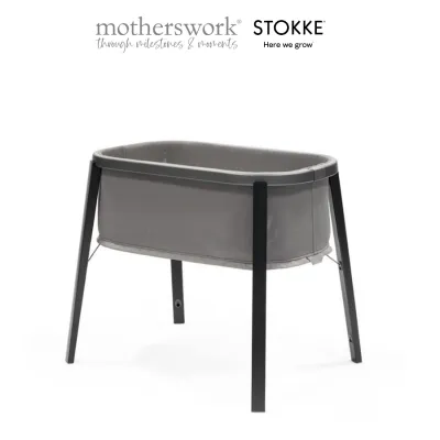 Stokke® Snoozi™ Bassinet | Portable Baby Crib Newborn Sleeper Travel-Friendly Bed