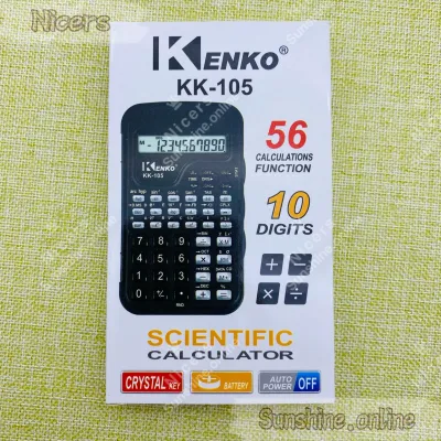 Kenko KK-105 Scientific Calculator With Cover With Battery