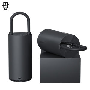 Mojietu Portable Smart Digital Tire Pressure Detection Electric Inflator Pump for Bike Motorcycle Car Football