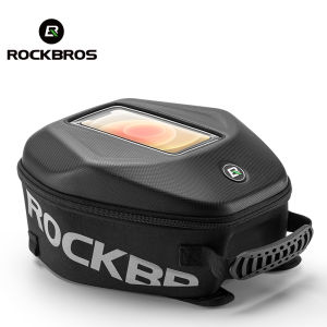ROCKBROS Hard Shell Motorcycle Tank Bag 7L Waterproof Durable Backpack Touch Screen phone bag Motorbike Luggage Bag