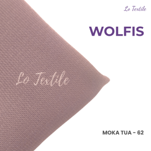 Kain Wolfis Wollpeach Wolpis Eceran Tebal Premium 1 Meter Murah (Seri 2)