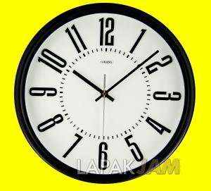 Jam Dinding Polos Minimalis Besar Murah 32cm Elegan Garansi Free Return 550