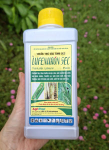 [TRUNG THIEN THINH] TOMI 5EC hiệu LUFENURON chai 450ml trừ sâu vẽ bùa sâu đục trái sâu xanh da láng sâu keo trên nhiều loại cây trồng