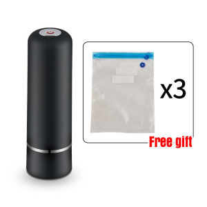 Mini Portable Electric Handheld Vacuum Pump USB Rechargeable Handheld Pump for Food Vegetable Fruit Storage Fresh