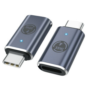 Moko Sét nữ để USB C nam Adapter 2 gói sét USB C Adapter cho iPhone 15/16 Pro/16 Pro Max/cộng với Galaxy S24iPad iPhone để USB C Adapter cho sạc nhanh không dành cho tai nghe