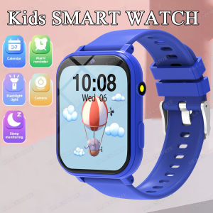 (HD1)1.83 Inch Kids Smartwatch with Games Sleep Monitor Alarm Clock Calculator Flashlight - Ideal Gift for Boys and Girls 1.83 inci Jam Tangan Pintar Kanak-kanak Permainan Pemantau Tidur Jam Loceng Kalkulator Lampu Suluh Kanak-kanak Pintar Budak Lela
