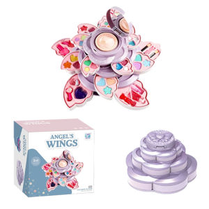 Childrens Rotating Makeup Box Makeup Toy Childrens Beauty Toy Set Girl Makeup Toy