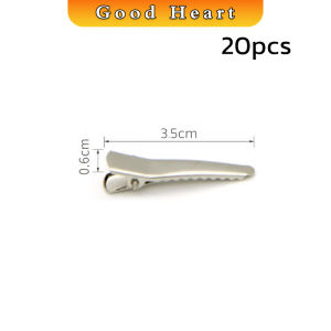 J.D. กิ๊บปากเป็ด วัสดุโลหะ อุปกรณ์เสริม DIY อุปกรณ์ร้านทำผม Hair Clips