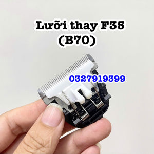 Rewell Tông đơ cắt tóc cao cấp F35 - tăng tốc lưỡi kim loại titanium & sứ ceramic pin 3.7V 2200mAh công suất 8W phụ kiện bán rời chất liệu nhựa cao cấp kích thước 16.6cm x 4cm x 3.5cm tôngđơcắttóc tôngđơcaocấp