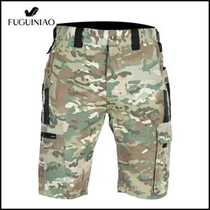 Quần short nam chiến thuật fuguiniao với nhiều túi và thoáng khi nhanh khô cho câu cá đi bộ đường dài và các hoạt động ngoài trời