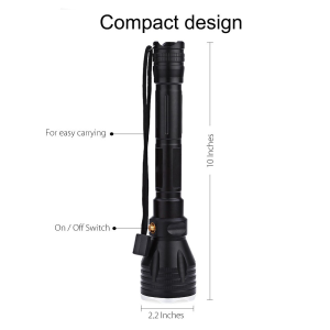 YUPARD Diving Flashlight Original 1200LM 10W L2 Underwater Proof 100M Depth Torch Lamp