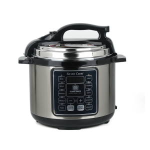 9‑in‑1 Smart Electric Pressure Cooker Compact Multi‑Function Household Cooker With 24‑Hour Appointment Stainless Steel Pot Slow Cooker Steamer Warmer Saute Large Capacity | Ships Today