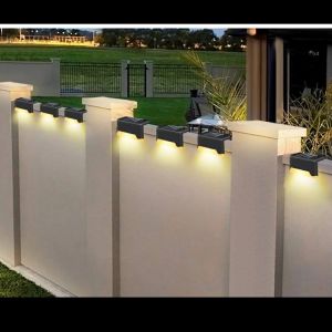 Terbaru Lampu Viral Solar Sudut Siku Tenaga Surya LED Outdoor Lampu Hias Taman Anak Tangga Pagar Sisi Jalan
