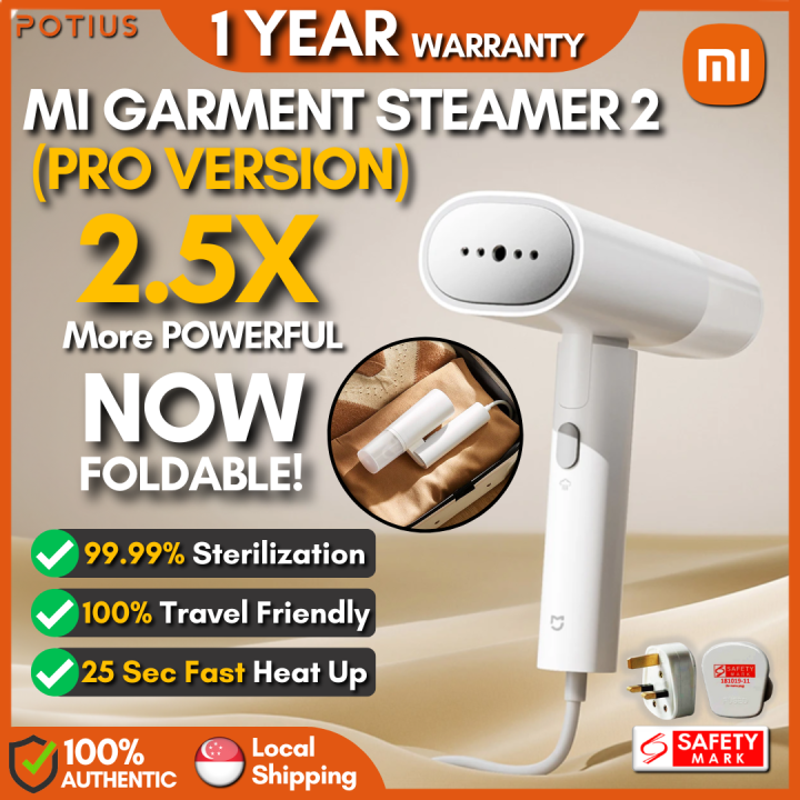 🇸🇬【𝗣𝗥𝗢 𝗩𝗘𝗥𝗦𝗜𝗢𝗡】Xiaomi Garment Steamer 2 (Handheld / Iron Board ...