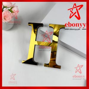 【COD】26 Letters DIY 3D Mirror Acrylic Wall Sticker Decals Home Decor Wall Art Mural