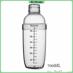 BizHome แก้วเชคค็อกเทล เครื่องมือบาร์เทนเดอร์ สเกลคู่ ร้านชานม  Snow grams cup