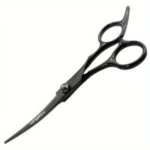 wingsbro 8.5“/7.5"/6.5" Curved dog grooming scissors  Pet Curved Shear for Dogs and Cats pets Bending scissors，Can be used by both left and right hands