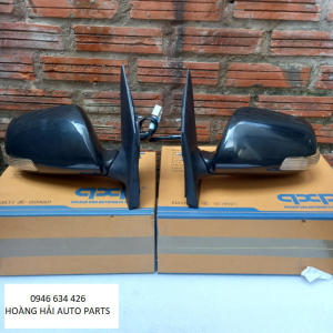 GƯƠNG/KÍNH CHIẾU HẬU TOYOTA VIOS 2008-2009-2010-2011-2012-2013 . 7 DÂY .CÓ XI NHAN GẬP ĐIỆN CHỈNH MẶT