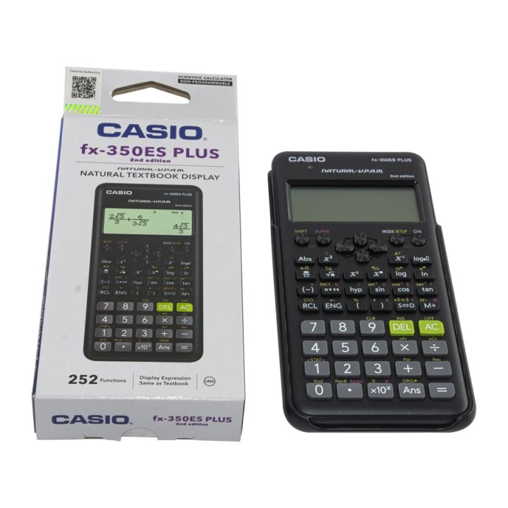 Casio Scientific Calculator ES PLUS Series 2nd Edition (Non