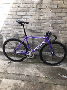 Xe đạp fixgear Tsunami SNM 100 màu tím đùi đĩa intro 7 mới 100%