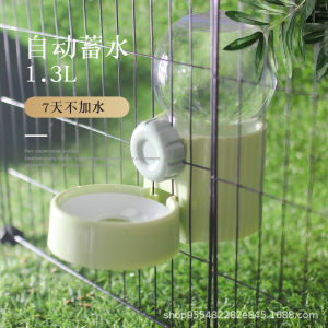 Pet Hanging Water Dispenser Automatic Dog Hanging Cage Water Bottle Feeding Set Cat Food Bowl New Product Wholesale