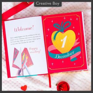 [Creative] 24 Days Of Christmas Love Advent Calendar BookAdvent Calendar 202524 Days Christmas Eve Love Story Book Gift For Couples