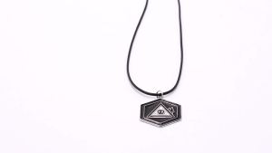 Anime Murder Drones Cosplay Necklace Gothic Skull Skeleton Pendant Black Neck Collarbone Chain Couples Halloween Accessories