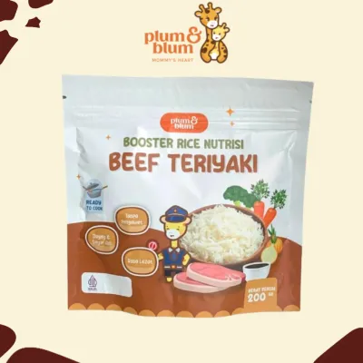 Plum & Blum Beras Nutrisi MPASI BB Booster 200gr - Beras MPASI Bayi