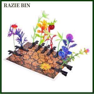 RAZIE BIN Kẹp tóc cỏ dễ thương kẹp tóc đậu nấm hoa kẹp tóc trồng cây cho nữ trẻ em