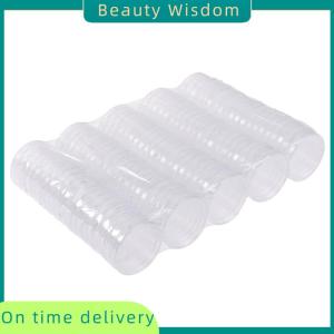 Beauty Wisdom 100Pcs 27mm Holder Capsule Storage Case Display Box Round Display Cases
