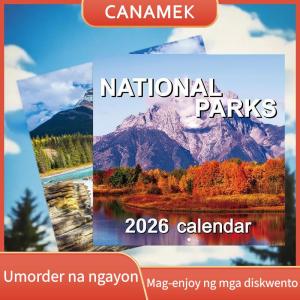 CANAMEK New 2026 Calendar - 12 Month National Park Calendar Fun Cute Home Decoration For Scheduling And More